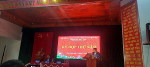 Kết quả kỳ họp thứ 5 HĐND xã Nghi Hưng khóa XX nhiệm kỳ 2021 - 2026