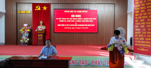Đảng ủy xã Nghi Hưng tổ chức hội nghị sơ kết công tác xây dựng Đảng 6 tháng đầu năm, triển khai nhiệm vụ trọng tâm cuối năm 2023