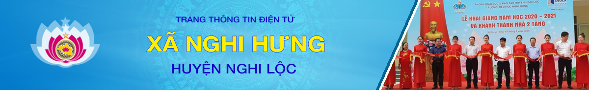 Trang thông tin điện tử xã Nghi Hưng - Huyện Nghi Lộc - Nghệ An
